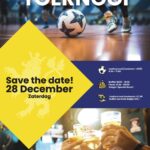 Kerst Zaalvoetbaltoernooi & Feest op 28 december!