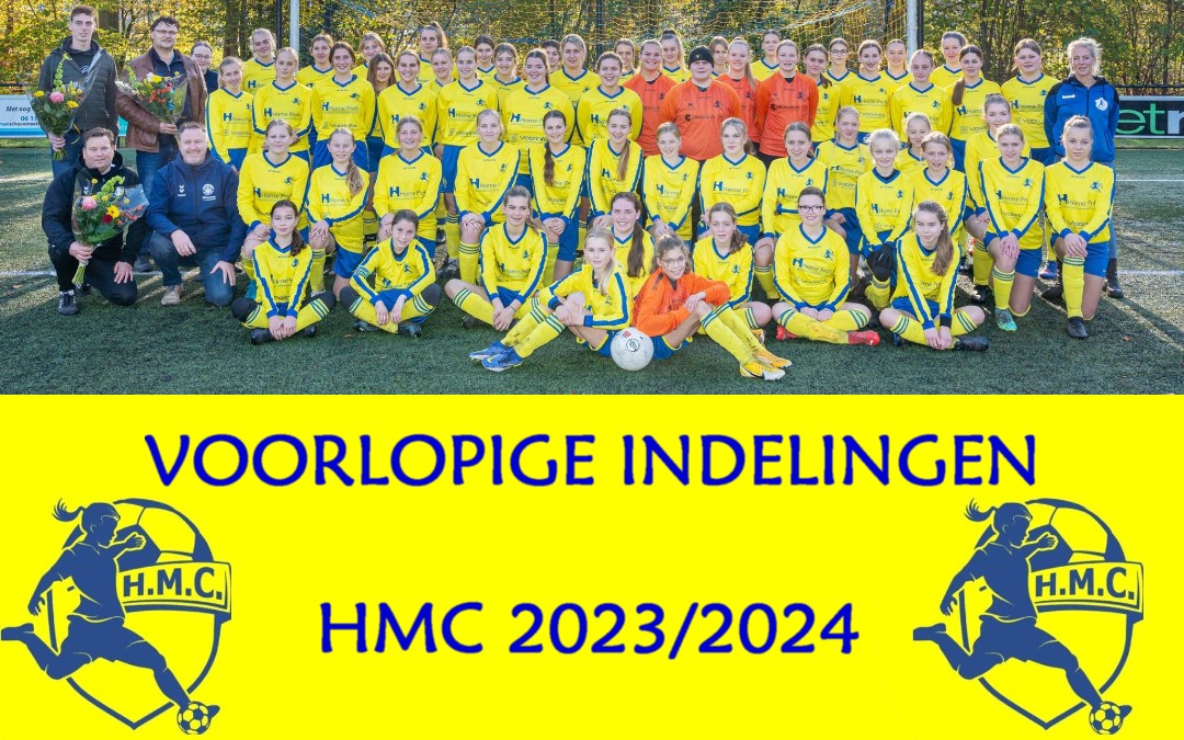 Voorlopige indeling HMC 2023 / 2024 – vv Hattem